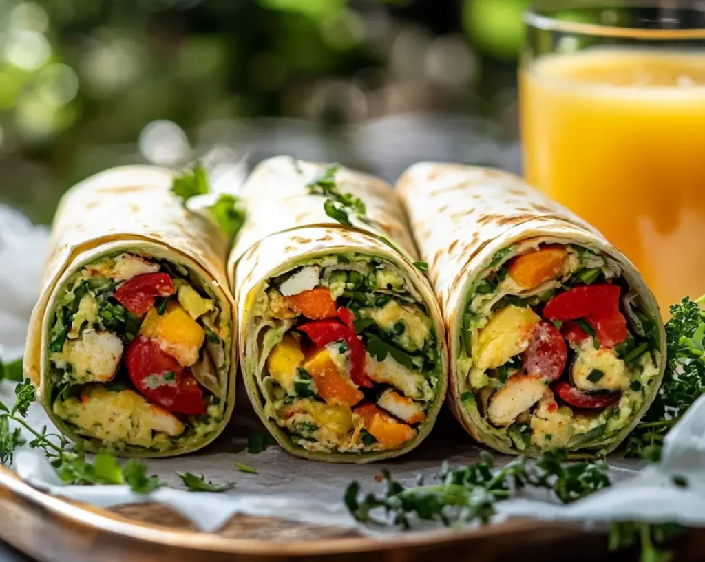 Veggie Breakfast Wraps